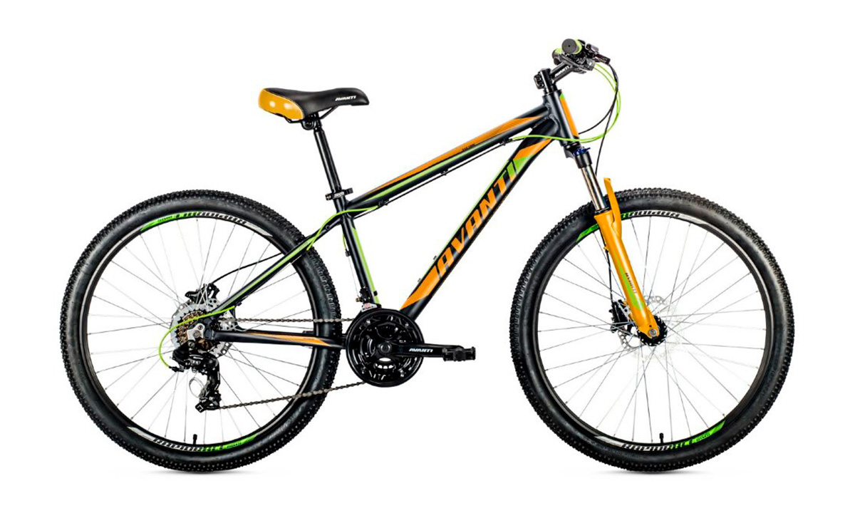 Фотографія Велосипед Avanti VECTOR 26" (2020) 2020 Чорно-жовтогарячий